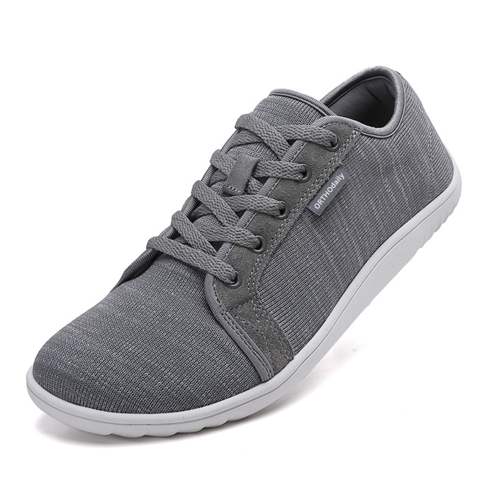 Brede zero drop comfort schoenen