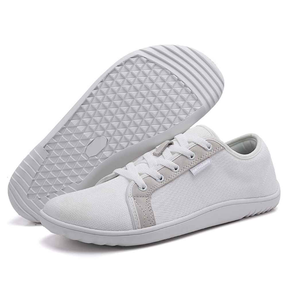 Brede zero drop comfort schoenen