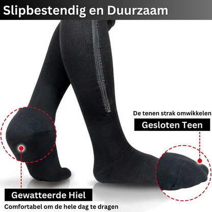 Comfortabele compressiekousen