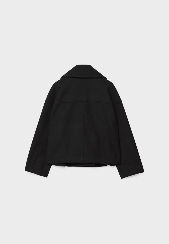 Stijlvolle Korte Double Breasted Jas - Zoe