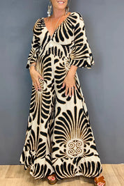 Gebloemde Jumpsuit