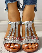 Sandalen in bohemian style