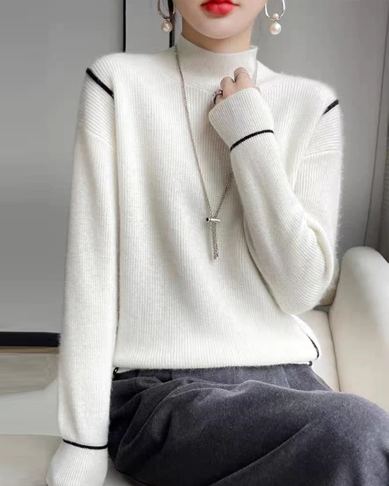 Jaq | Elegante eenvoudige dames coltrui