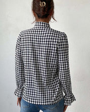 Top met leuke zwart-witte print