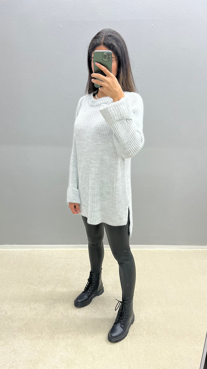 Pullover trui in de kleur Beige voor dames in Heritage stijl ideaal voor de herfst.