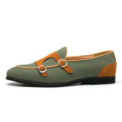 Stijlvolle loafers in de kleur Groen voor heren in Smart-casual stijl ideaal voor de lente.