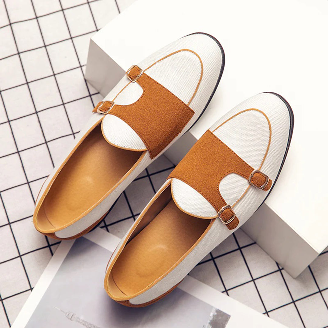 Stijlvolle loafers in de kleur Groen voor heren in Smart-casual stijl ideaal voor de lente.