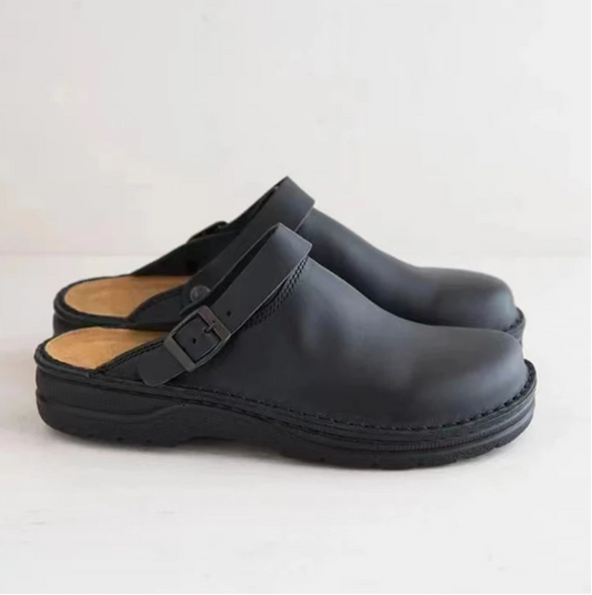 Val | Ontlastende schoenen van leer in de kleur Zwart voor heren in stijl geschikt voor alle seizoenen.