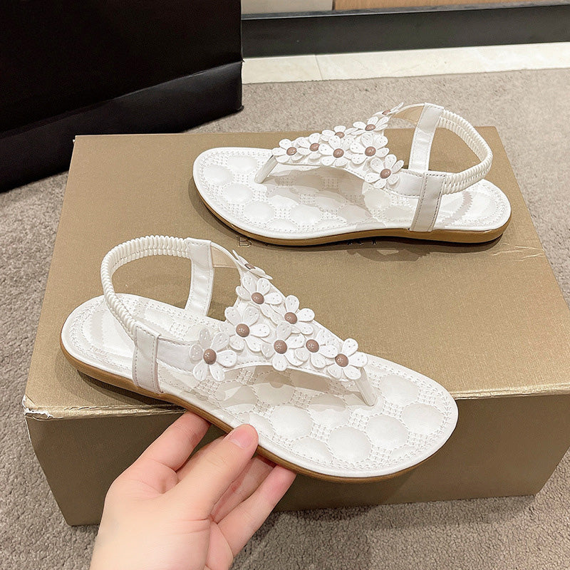 Zonne | Bloemencomfort orthopedische sandalen in de kleur 35 voor dames in stijl ideaal voor de lente.